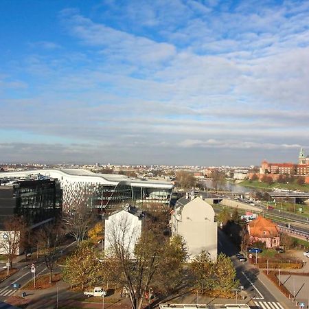 Apartament W Budynku Nad Wisla, Barska 69 Краков Экстерьер фото